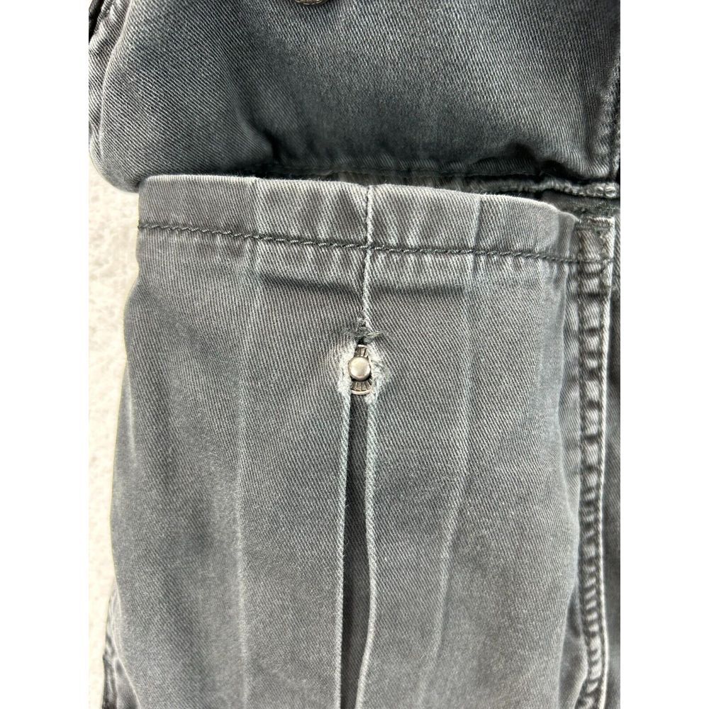 A&F Abercrombie & Fitch‎ Military Utility Hoodie Jacket Women M Gray - Picture 8 of 9